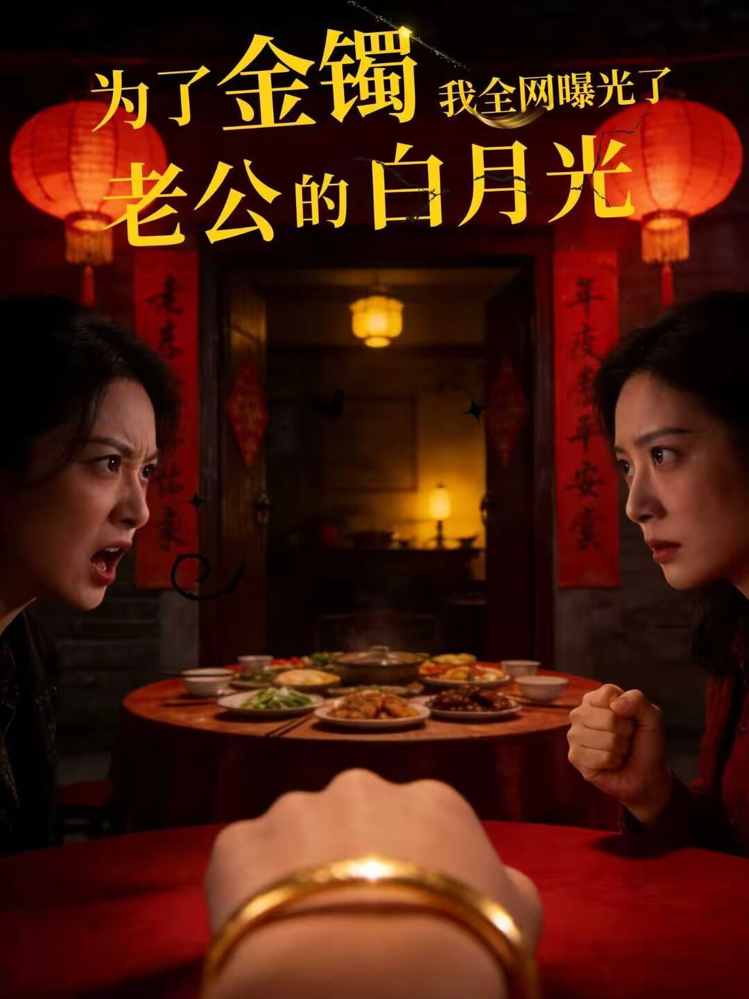 為了金鐲，我全網(wǎng)曝光了老公的白月光(全集)